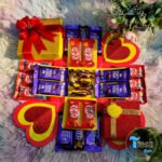 Chocolate gift explosion box